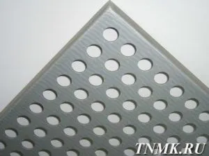 Фото №0 Лист перфорированный стальной 3х1250х2500 мм Rv 5,0-8,0