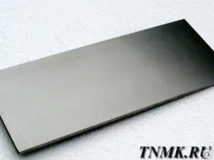 фото Лист вольфрамовый 1,2 мм ВЧ