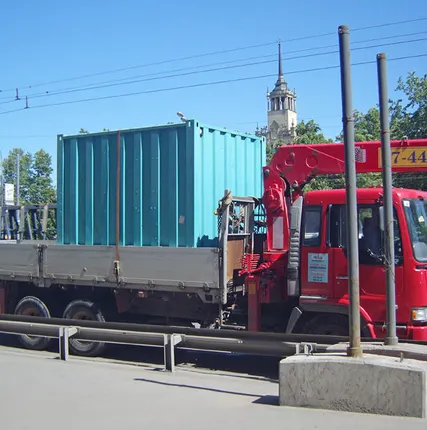 Фото №0 Услуги контейнеровоза 5 т