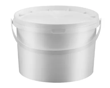 фото Ведро ПластоС белое 3л с герм.крышкой