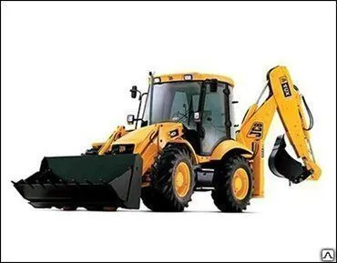 Фото №0 Заказать экскаватор-погрузчик в аренду