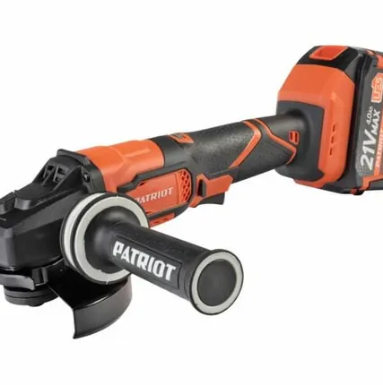 Фото №0 Машинка шлиф. угловая аккумуляторная PATRIOT AG 125Li UES