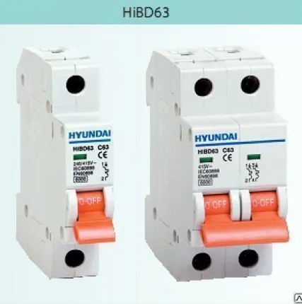 Фото №0 Автоматический выключатель HiBD125 1 PMCS0000C 00080 1 полюс, 80А, ток к.з.