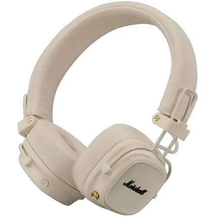 Фото №0 Наушники Marshall Major V кремовые