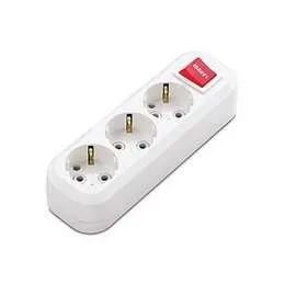 Фото №0 Колодка удлинителя 3-м с заземл. с выкл. Makel MGP 211