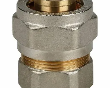 фото Переходник STOUT с внутренней резьбой 3/4 х26 для металлопластиковых труб винтовой