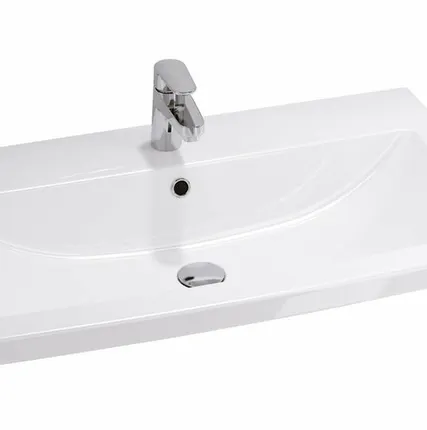 Фото №0 Дисма Раковина встраив.: COMO 80 1 отв., белый,