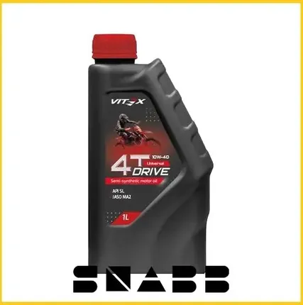 Фото №0 Масло моторное VITEX Drive 4T 10W40 (п/с) 1л