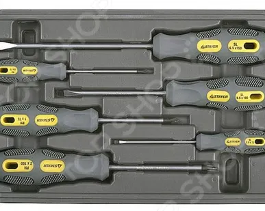 фото Набор отверток Stayer Max-Grip 25844-H6 G