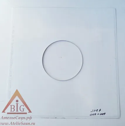 Фото №2 Фланец D250 мм (500х500 мм, нерж. 0,5 мм)