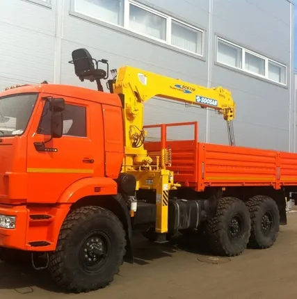Фото №0 КАМАЗ 43118 с КМУ SOOSAN SCS 736 верхнее управление