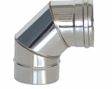 фото Дымоходы Теплов и Сухов Отвод 87* ОМ-Р 430-0.5 D180 (3S)