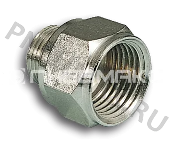 фото 105z1212 - Фитинг - переходник наруж. резьба G1/2" - внутр. резьба G1/2"