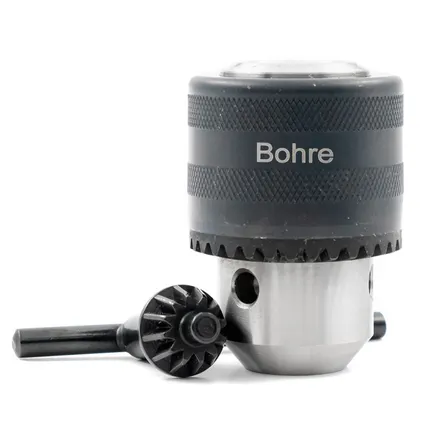 Фото №0 Патрон сверлильный Bohre трехкулачковый с ключом 1-13 мм конус B16