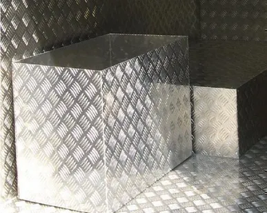 фото Лист алюминиевый рифленый 1.5х1200х3000мм Квинтет, Диамант