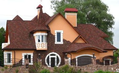 фото Мягкая черепица Тегола Классик зеленая