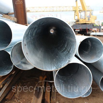 Фото №0 Труба оцинкованная 127x4 ст 10 ГОСТ 10705-80
