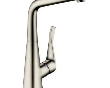 фото Смеситель для кухни Hansgrohe Metris Select сталь 14883800