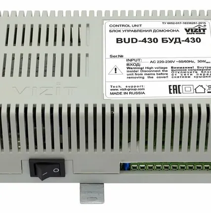 Фото №0 Блок управления VIZIT БУД-430S