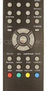 фото Пульт ДУ HYUNDAI H-LCD2202 ( Akai , UNITED LTW 23X67)