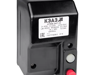 фото Выключатель автоматический 16А 10Iн АП50Б 2МТ У3 400В AC/220В DC КЭАЗ 106903