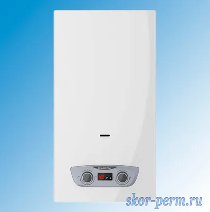 Фото №1 Колонка газовая ARISTON FAST R DISPLAY 10L NG