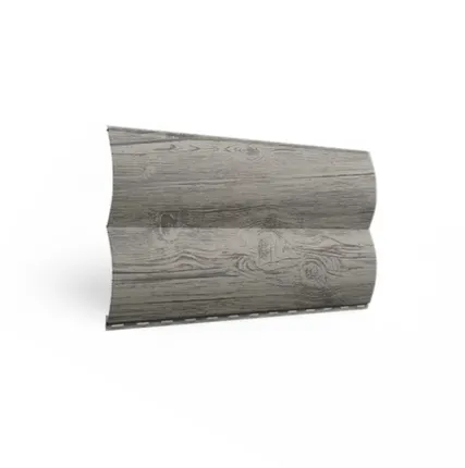 Фото №3 Сайдинг металлический под бревно