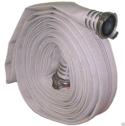 Фото №0 Рукав пожарный напорный 50мм. В сборе с головками ГР-50ал