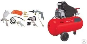 фото Компрессор HOBBY MASTER KIT + 7 (DC2.5/50 + 7 предметов)
