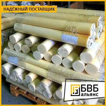 Фото №0 Капролон экструзионный стержень 100 мм