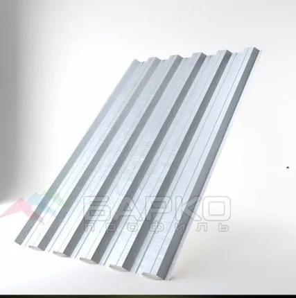 Фото №0 Профлист НС-35 - 1060 мм (1000 мм) 00005614/8 Оцинкованная поверхность Сталь оцинкованная 0.8