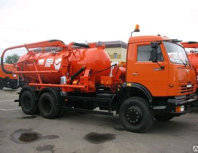 фото КО-507АМ илососная шасси КАМАЗ 65115
