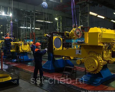 фото Ремонт бульдозера ЧЕТРА Т-9 Т9