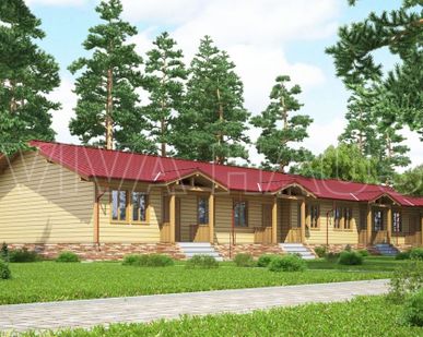 фото Дом из СИП-панелей под ключ модель ТАУНХАУС - 350, 350 кв.м.