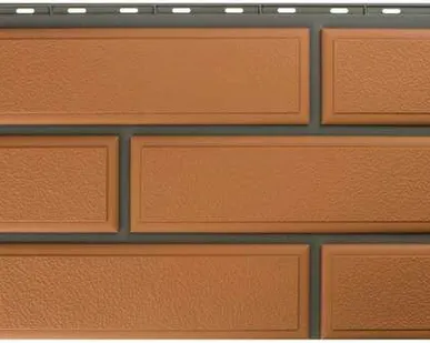 фото Фасадная панель Камень Венецианский (персиковый)