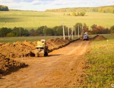 фото Строительство грунтовых дорог