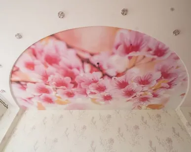 фото Натяжные потолки с фотопечатью