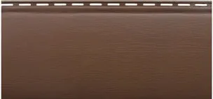 Фото №0 Акриловый сайдинг «Блок-хаус» Орех тёмный BH-01 - 3,10м