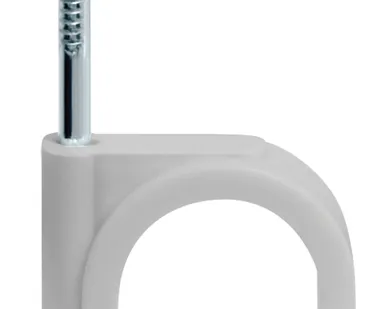 фото Скоба крепежная круглая с гвоздем d9мм NCR-09-50 (уп.50шт) Navigator 71070