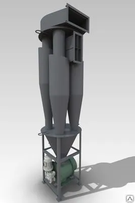 Фото №0 Батарейные установки циклонов УЦ