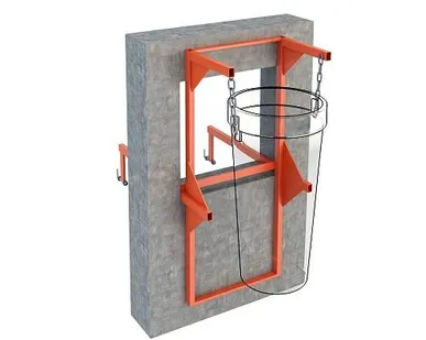 фото Мусоросброс Промышленник кронштейн стеновой (оконный)