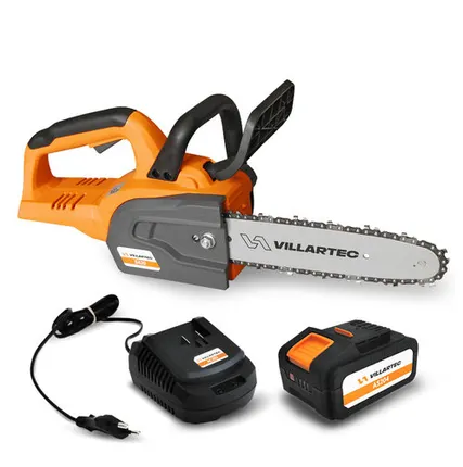 Фото №0 Пила цепная аккумуляторная SA20 SET (AS202, AC202) VILLARTEC SA20SET