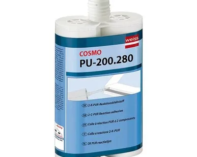 фото Клей двухкомп.полиурет. для алюм.констр. COSMOFEN DUO 900 гр. беж.