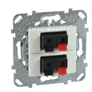 фото АУДИО РОЗЕТКА ДВОЙНАЯ БЕЖЕВЫЙ