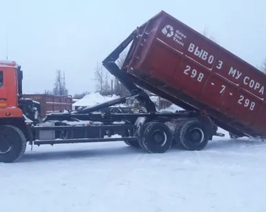 фото Вывоз мусора мультилифт