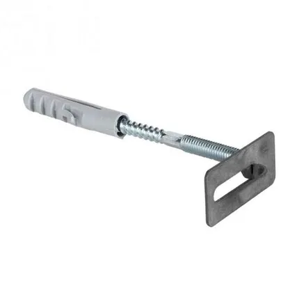 Фото №0 Держатель фасадный крючок с резьбовым соединением L=160мм (РФ)