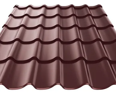 фото Металлочерепица Монтеррей 1100/1180 мм., стальной бархат, Cer/Stels