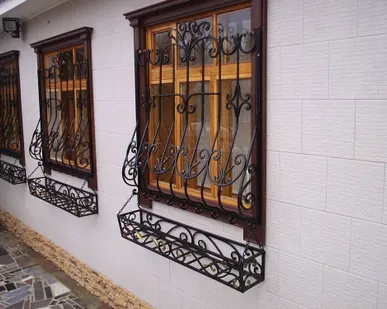 фото Кованные решетки