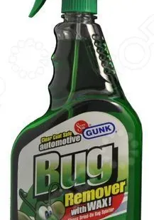 фото Очиститель кузова от почек, следов насекомых с воском Gunk BUG33