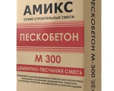 фото Пескобетон М-300